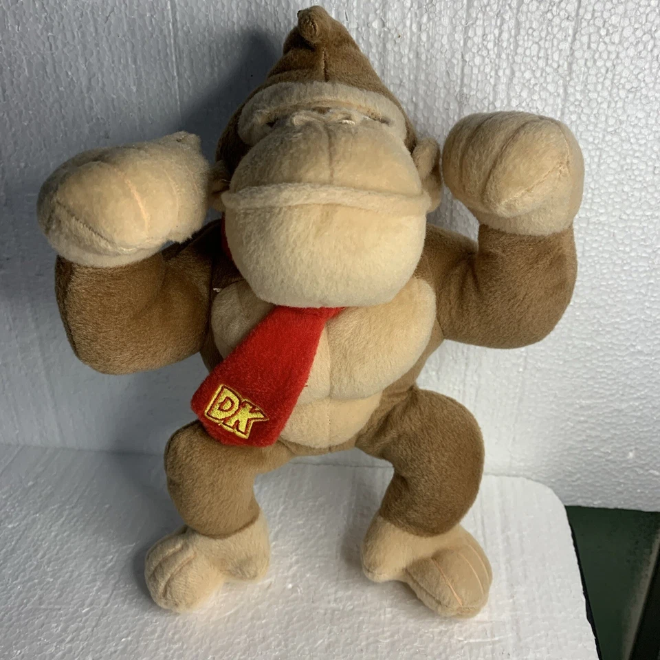 Muñeco de peluche Donkey Kong 10" Super Mario 2017 con licencia oficial Foto 1 de 4