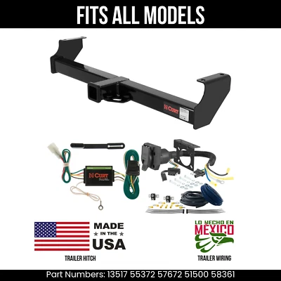 Enganche de remolque para Suzuki Grand Vitara 99-05 + cableado de 7 pines para todos los modelos Curt Foto 1 de 4