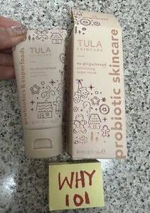 Tula So Gingerbread Exfoliating Sugar Scrub 1.76/50g FULL SZ SEALED BOX $ - Picture 1 of 14