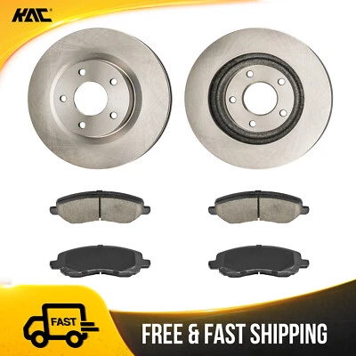 294mm Front Disc Rotors Brake Pads for Mitsubishi Galant 3.8L 2004-2008 Lancer Foto 1 de 4