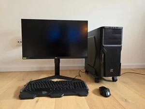 Gaming-Komplettset – PC mit Nvidia RTX 3050 + "27" LG HDR Monitor - Bild 1 von 11