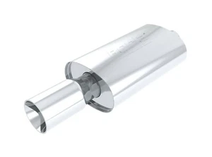 Borla Blow Torch CrateMuffler 2-1/4 inch Side Round Out Center Oval Muffler - Picture 1 of 1