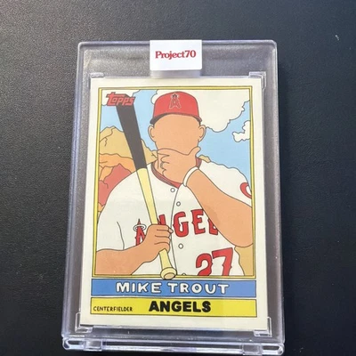 2021 Topps Project 70~1976 Mike Trout No27~ от Fucci PR:5630 - Изображение 1 из 2