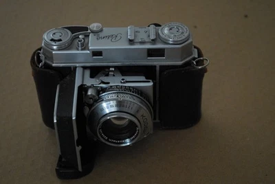 Carpeta telémetro Kodak lla 35 mm como nueva con lente Schneider f/2 Foto 1 de 4