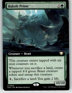 MTG - Baloth Prime (Extended Art) R Commander: Edge of Eternities 33 NM - Picture 1 of 2