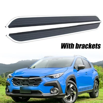2PCS Running Boards Fit for Subaru XV Crosstrek GT 2018-2022 Nerf Bars Side Step - Image 1 of 4