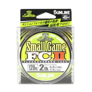 Sunline Fluorocarbon Line Small Game FC II 120m 2lb 0.117mm (5248) - Picture 1 of 6