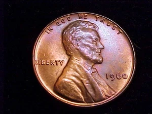 Centavo Lincoln 1960-P fecha pequeña, rojo sin circular, una bonita moneda. - Imagen 1 de 2