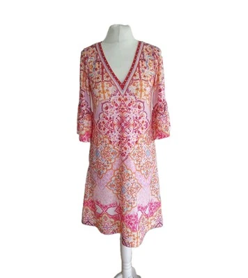 Vestido Jersey Hale Bob 6146 Priya - Rosa Mujer Elástico Talla XS/UK 6-8. Foto 1 de 4