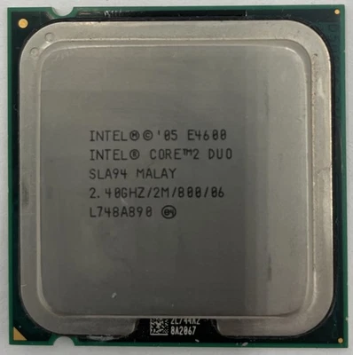 Intel Core 2 Duo E4600 Desktop CPU Processor- SLA94 - Image 1 of 2
