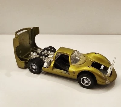 HOTWHEELS SPUTAFUOCO PORSCHE CARRERA 10 MATTEL 6613 VINTAGE MADE IN ITALY  - Immagine 1 di 4