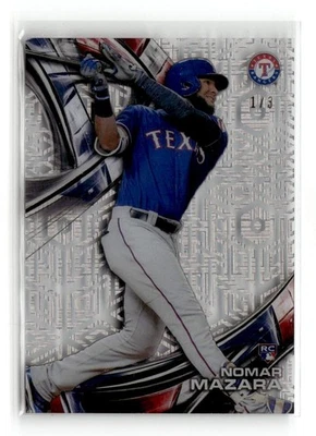 2016 Topps High Tek - Nomar Mazara #HT-NM Tidal Diffractor 1/3 (RC) - Image 1 of 2