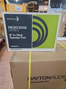 Dayton Audio ME825W 8" 2-Way In-Wall Speaker Pair - Picture 1 of 1