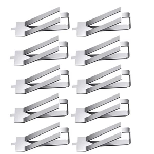 10 Pcs Glass Clip Floor Clamp Bed Stable Clips Platform Retainer - Zdjęcie 1 z 12