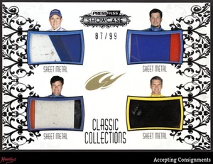 2012 Press Pass Showcase Classic Martin Truex Jr. Waltrip Bowyer SHEET METAL /99 - Picture 1 of 2