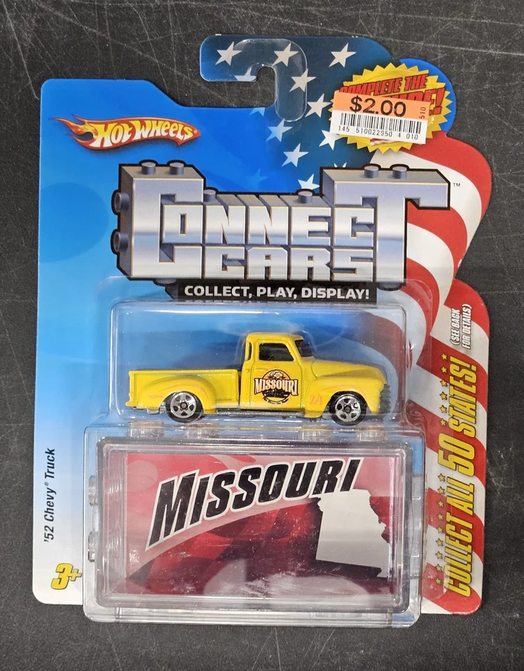 Camión Chevy Missouri 2008 Hot Wheels Connect Cars Custom '52 *amarillo* ¡¡En muy buen estado!!! Foto 1 de 1