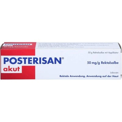 DR. KADE PHARMAZEUTISCHE FABRIK GMBH POSTERISAN akut 50 mg/g Rektalsalbe 50 g PZN18247994