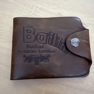 Vintage Bailini Genuine Leather Wallet - Picture 1 of 6
