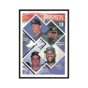 1994 Greg Pirkl/Roberto Petagine/D.J. Boston/Shawn Wooten Seattle Mariners/Houst - Picture 1 of 3