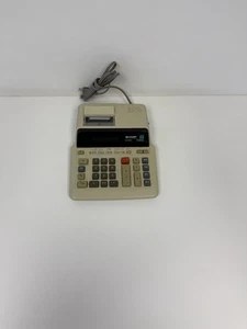 Vintage Working Sharp EL-1197G Electronic Printing Calculator 10 Digit - Picture 1 of 24