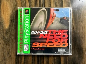 Road & Track The Need for Speed Sony PlayStation 1, 1996 CIB PS1 - Foto 1 di 7