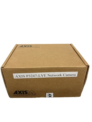 Axis P3247-LVE Security Network Camera 01596-001 - NEW OPEN BOX - Image 1 of 4