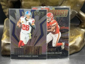 2023 Panini Select #TUR-SBA Saquon Barkley New York Giants + Bonus CEH RC - Bild 1 von 2