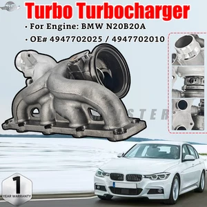 Turbo Turbocharger Fit BMW 320i 228i 328i xDrive X1 X3 X4 Z4 F30 428i 528i 2.0T - Picture 1 of 23