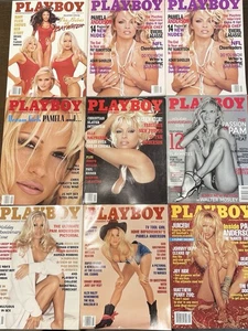 PLAYBOY MAGAZINE PAMELA ANDERSON LOT(10) JULY 1992 - MAY 2004 - Picture 1 of 5