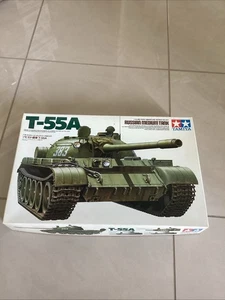 TAMIYA 35257-T-55A Russian Medium Tank-scala 1:35 - Foto 1 di 4