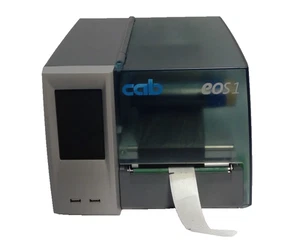 CAB EOS1/300 300dpi Networked Direct Thermal/Transfer Label Printer - Bild 1 von 6