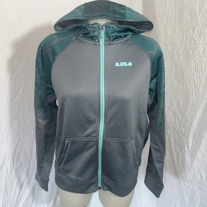 New Nike LeBron James Witness Therma Fit Boys Zip Up Hoodie Sz XL Vintage - Picture 1 of 5