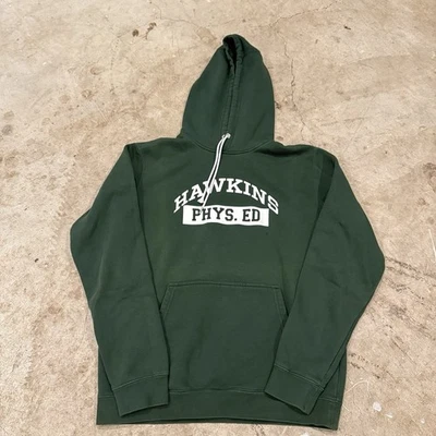 Nike Stranger Things Hawkins High Phys. Ed Pullover Hoodie CQ3655-323 Sz Medium - Image 1 of 4