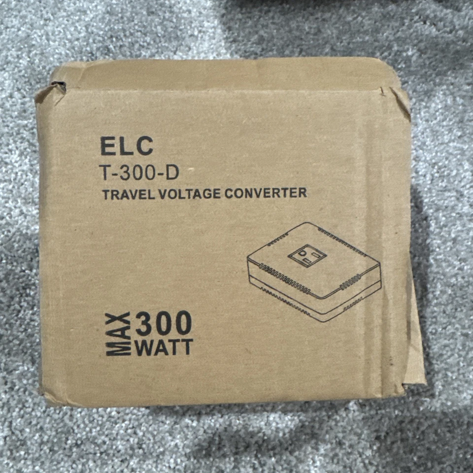 ELC T-300-D Travel Voltage Converter. Cs - Image 1 of 2