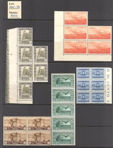 AMC_38 - MINI COLECCIONES. LIBIA. Valiosa colección de paneles y bloques. MNH - Imagen 1 de 1
