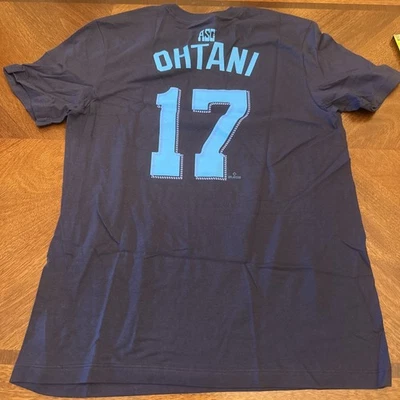 Dark Blue Nike Shohei Ohtani #17 National League All-Star Game T-Shirt –M - Image 1 of 4