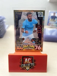 Kyle Walker  Man City  #439 Hundred 100 Club Card Match Attax 2017/18 (540) - Picture 1 of 1