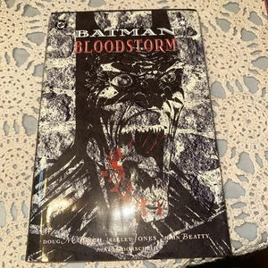 BATMAN Bloodstorm DC Comics Moench Jones Beatty DC 1994 COPERTINA RIGIDA con giacca antipolvere - Foto 1 di 2