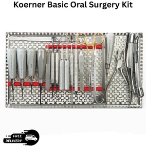 Profi Hu-Friedy Koerner Oralchirurgie Set - Komplettes Basic Dental Set - Bild 1 von 3