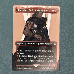 Raubahn, Bull of Ala Mhigo (Borderless) FINAL FANTASY MTG - Picture 1 of 1