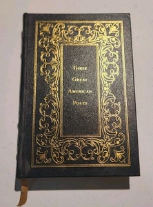 Three Great American Poets by Whitman, Dickinson, Frost (1996, Hardcover) - Foto 1 di 6