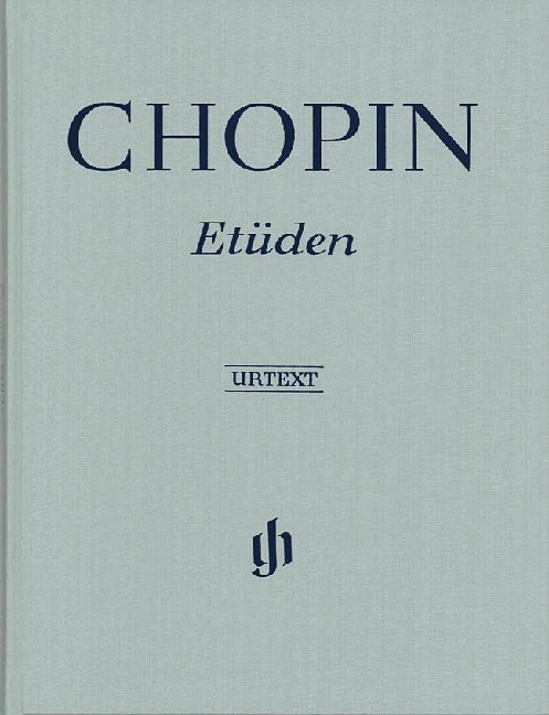 Chopin Etudes for Piano Solo Classical Sheet Music Henle Urtext Hardcover Book - Image 1 of 1