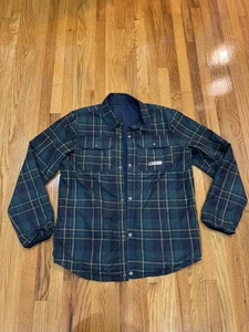 DC Shoes Reversible Quilted Shirt Jacket Men’s L Plaid/Navy Type N.07 Outerwear - Bild 1 von 7