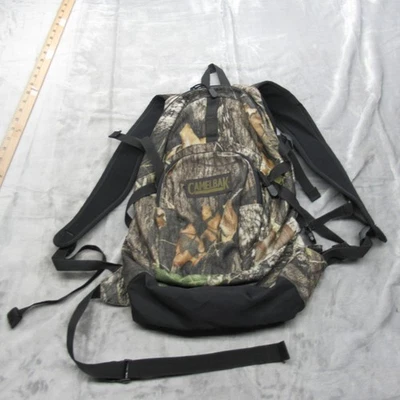 Mochila Camelbak Woodland Camo bolsa alças ajustáveis caminhada ao ar livre acampamento - Imagem 1 de 4