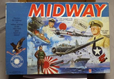 Avalon Hill Wargame - Midway (1991) - UNPUNCHED - Image 1 of 3