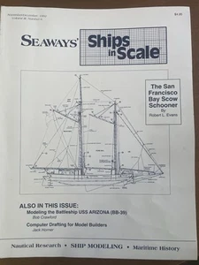 Set Of Six (6) Ships In Scale Magazine - Picture 1 of 6