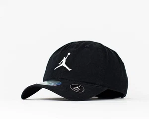 Nike Air Jordan Big Kids Unstructured Adjustable Hat Black Size 8-20 9A0570-F66 - Picture 1 of 13