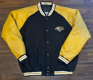 Purdue Boilermakers Varsity Jacket Steve & Barry’s Black Gold XXL - Picture 1 of 11