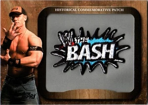 WWE John Cena P2 2009 Topps The Bash Great American Commemorative Patch Card - Picture 1 of 1
