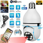 360° 1080P IP E27 Light Bulb Camera Wi-Fi IR Night Smart Home Wireless Security